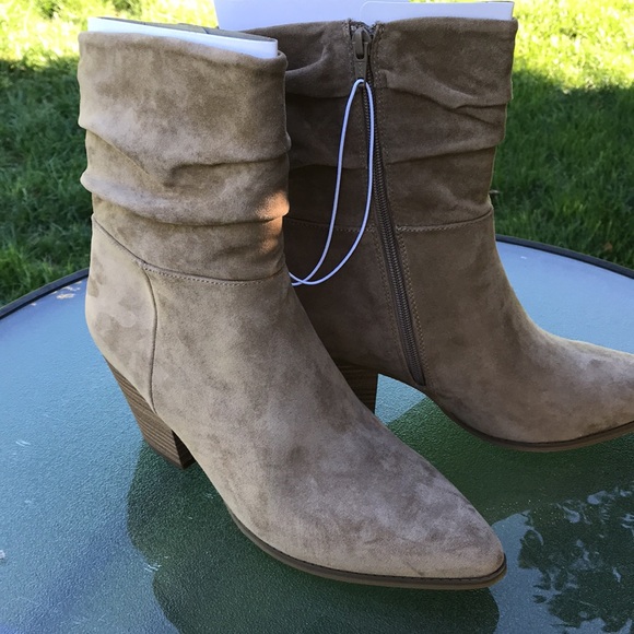 Universal thread new ankle boots memory foam taupe - Picture 6 of 9